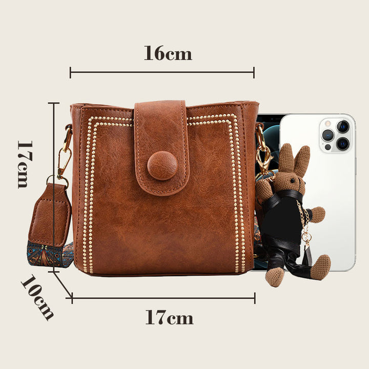 Ethel | Vintage Shoulder Bag with Adjustable Strap