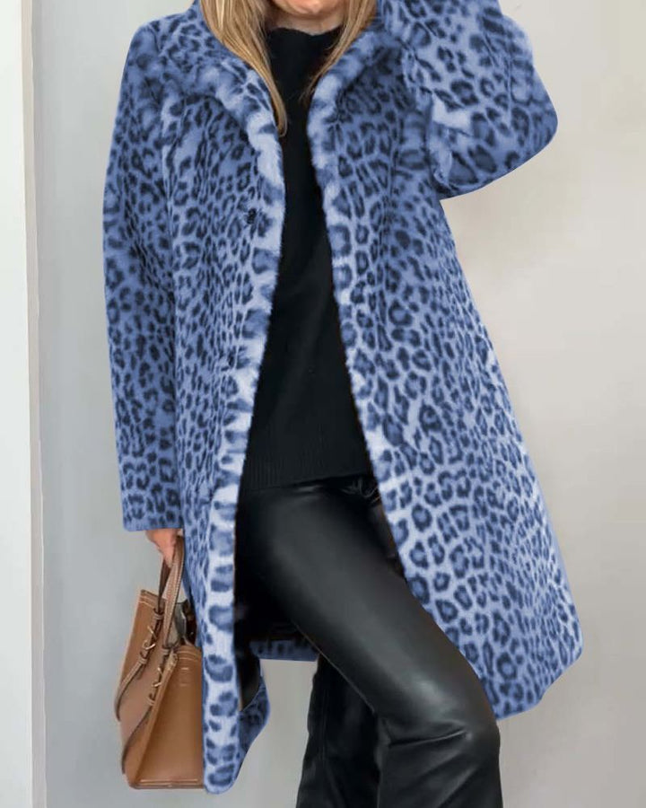 Lysandra | Elegant Leopard Coat