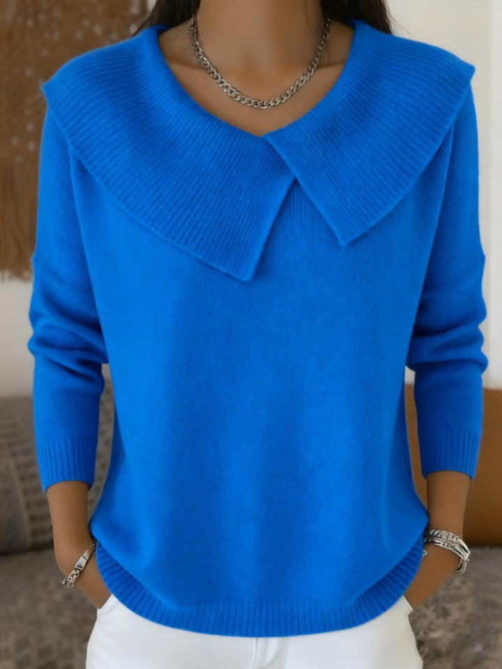 Linda | Soft Collar Sweater