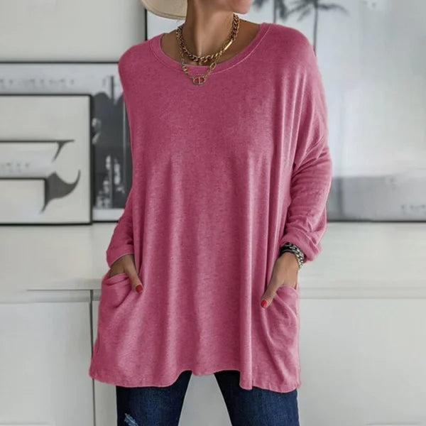 Aria | Relaxed Long Sleeve Top