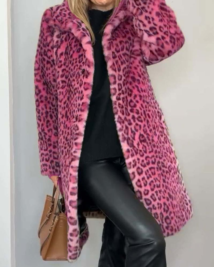 Lysandra | Elegant Leopard Coat