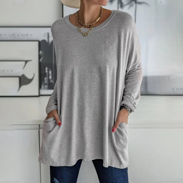 Aria | Relaxed Long Sleeve Top