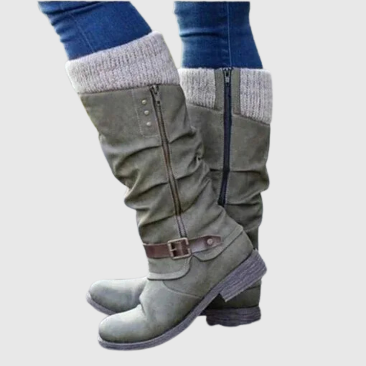 Thessara | Orthopedic Leather Boots