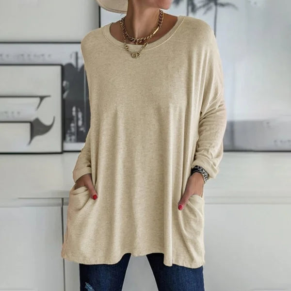 Aria | Relaxed Long Sleeve Top