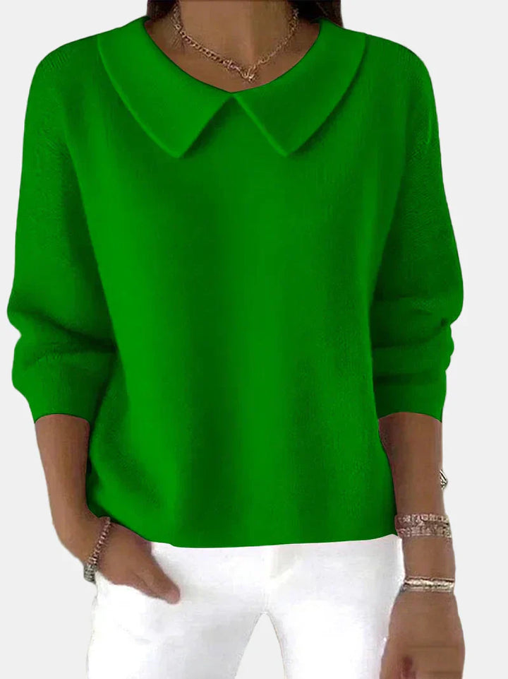 Lynn | Classic Collared Sweater