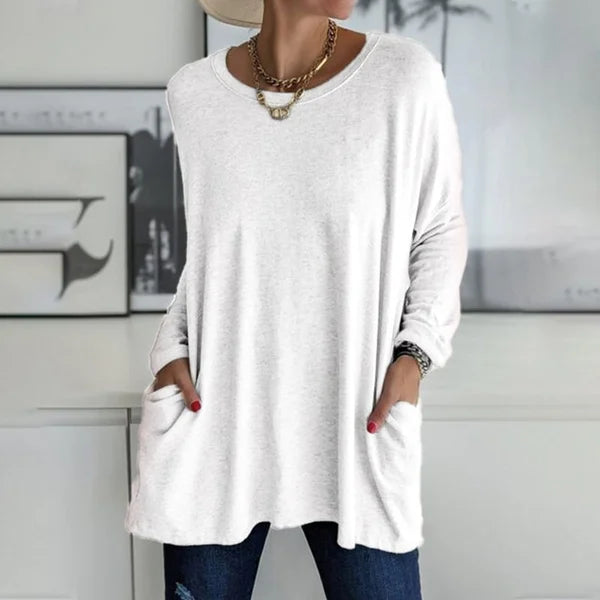 Aria | Relaxed Long Sleeve Top