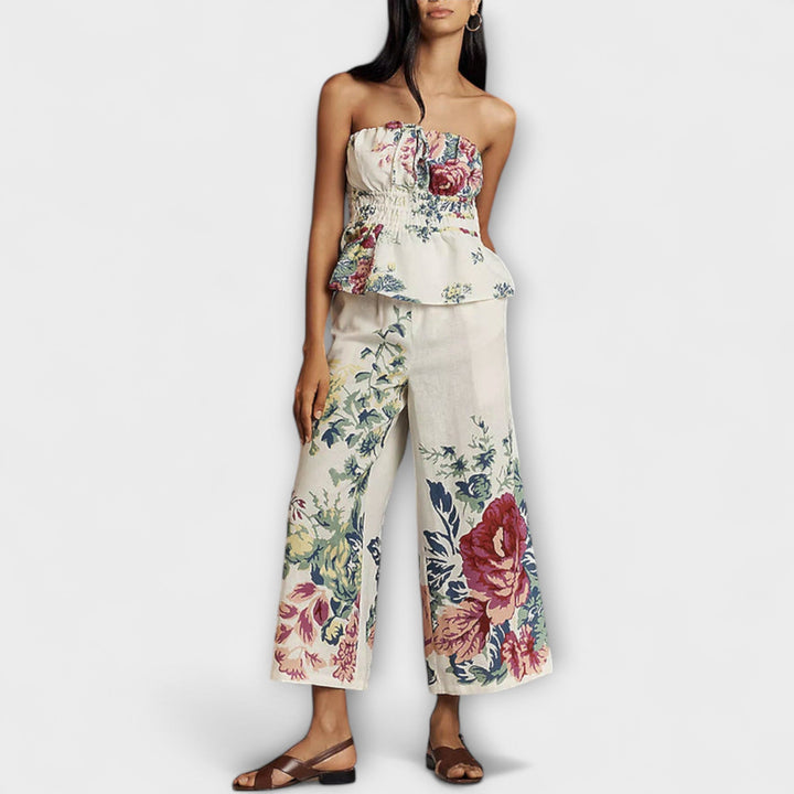 Indigo – Summer Floral Print Set