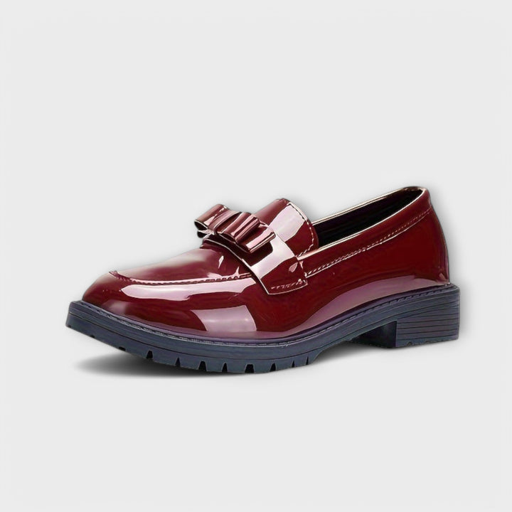 Julia™ | Bow Detail Patent Loafers